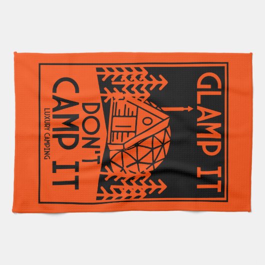 Luxe glamping theedoek (Horizontaal)