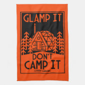 Luxe glamping theedoek (Verticaal)