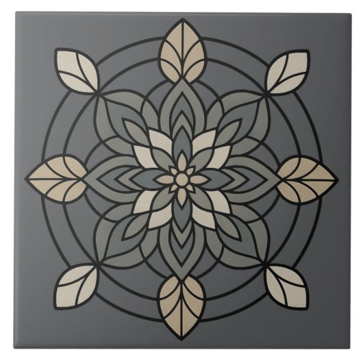 Luxe glas-geïnspireerde accent tegeltje (Voorkant)