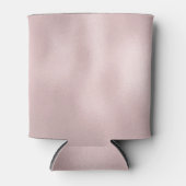 Luxe Glass Textielgoud Roos Blikjeskoeler (Voorkant)