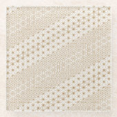 Luxe Glazen Onderzetter (Voorkant)