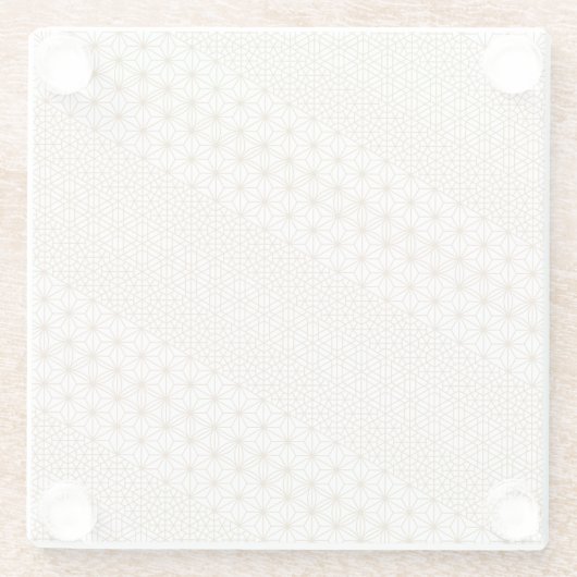 Luxe Glazen Onderzetter (Achterkant)