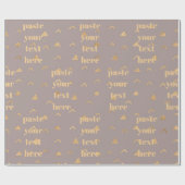 Luxe glinster abstract cadeaupapier (Vlak)