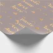 Luxe glinster abstract cadeaupapier (Hoek)