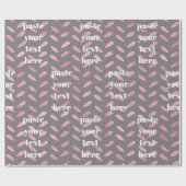Luxe glinster abstract cadeaupapier (Vlak)