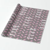 Luxe glinster abstract cadeaupapier (Uitgerold)