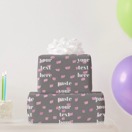 Luxe glinster abstract cadeaupapier (Feestgeschenken)