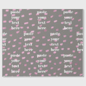 Luxe glinster abstract cadeaupapier (Vlak)