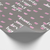 Luxe glinster abstract cadeaupapier (Hoek)