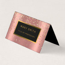 Luxe Glitter Gold Pink Stars