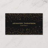 Luxe Glitter Gold Visitekaartje (Voorkant)