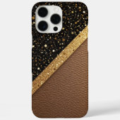 Luxe Glitter Guard (Glitter-Leather) Case-Mate iPhone Case (Achterkant)