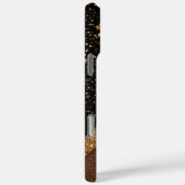 Luxe Glitter Guard (Glitter-Leather) Case-Mate iPhone Case (Achterkant / Rechts)