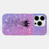 Luxe Glitter iPhone Case (Achterkant (horizontaal))