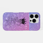 Luxe Glitter iPhone Case Hoesje (Achterkant horizontaal)