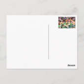 Luxe Glitter Mermaid Scales - Multicolor Briefkaart (Achterkant)
