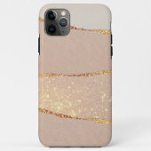 Luxe Glitter Roos Gold Case-Mate iPhone Case (Achterkant)