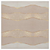 Luxe Glitter Roos Gold Stof (Swatch)