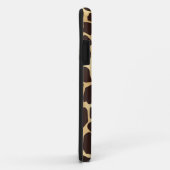 Luxe Gold Brown Giraffe Animal Print Patroon Case-Mate iPhone Case (Achterkant/rechts)