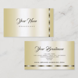 Luxe Gold Effect Professional en eenvoudig Visitekaartje