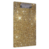 Luxe Gold Glitter - gedrukt Afbeelding Klembord (Rechts)