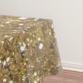 Luxe Gold Glitter - gedrukt Afbeelding Tafelkleed (Voorbeeld)