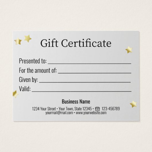 Luxe Gold-kerstbal-staart lintkaart Visitekaartje (Achterkant)