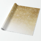 Luxe Gold Kerstmis 5 Cadeaupapier (Uitgerold)