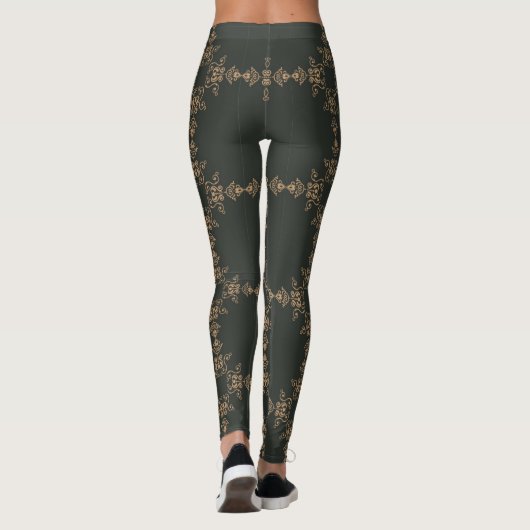 Luxe Gold  Leggings (Achterkant)