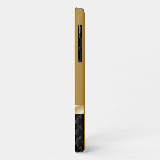 Luxe Gold met aangepaste naam elegant Case-Mate iPhone Case (Achterkant/links)