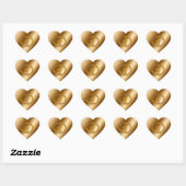 Luxe Gold Monogram D Hart Sticker (Vel)