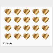 Luxe Gold Monogram E Hart Sticker (Vel)