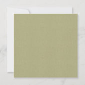 LUXE GOLD NAVY ROSE FLORALE GROOT OPENINGS CEREMON KAART (Achterkant)