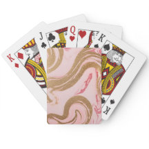 Luxe Gold Pink AI Art