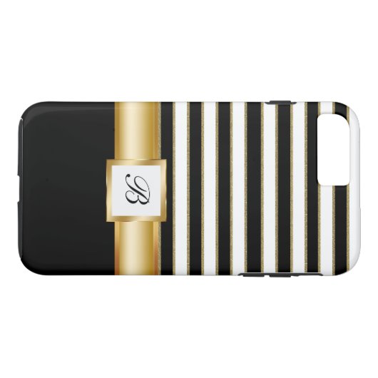 Luxe Gold-stijl Case-Mate iPhone Case (Achterkant (Horizontaal))