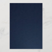 LUXE GOLD WHITE NAVY ELEGANT ROOS FLORAL MENU (Achterkant)