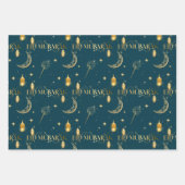 Luxe Golden Eid cadeau inpakpapier vellen (Voorkant 2)