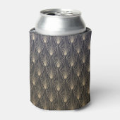 Luxe Golden: geometrisch behang  Blikjeskoeler (Blikje Voorkant)