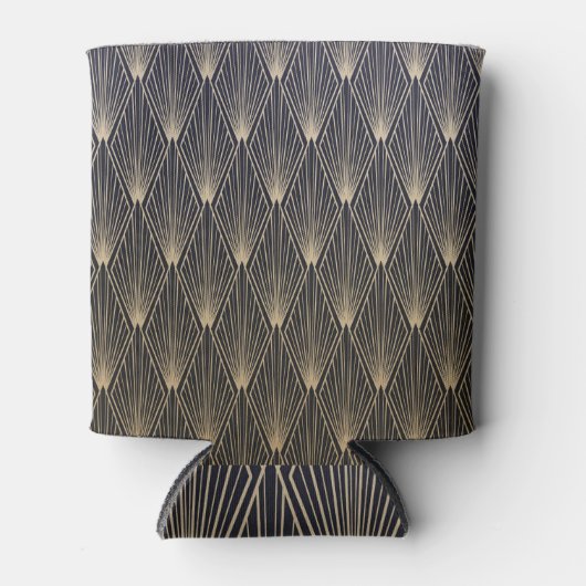 Luxe Golden: geometrisch behang  Blikjeskoeler (Voorkant)