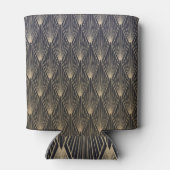 Luxe Golden: geometrisch behang  Blikjeskoeler (Achterkant)