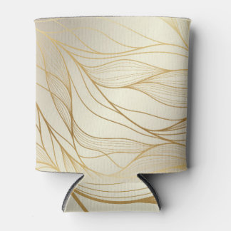 Luxe golden golven: premium  design blikjeskoeler