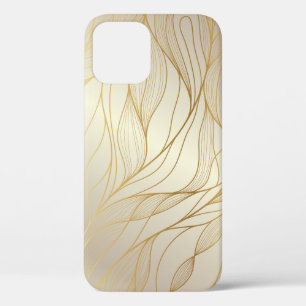 Luxe golden golven: premium design Case-Mate iPhone case