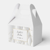 Luxe Golden Lines Favor Box Bedankdoosjes (Achterkant)