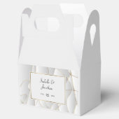 Luxe Golden Lines Favor Box Bedankdoosjes (Geopend)