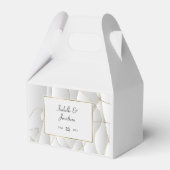 Luxe Golden Lines Favor Box Bedankdoosjes (Voorkant Zijde)