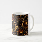 Luxe Gotische Halloween Mok (Voorkant rechts)