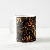 Luxe Gotische Halloween Mok (Voorkant links)