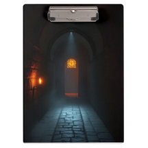 Luxe Gotische Kasteel Halloween Klembord