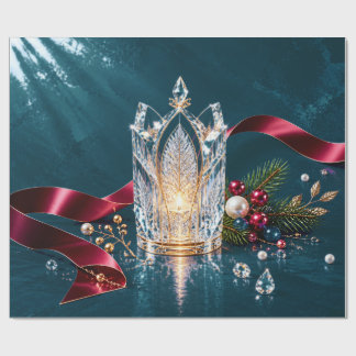 Luxe Gotische Kerst Inpakpapier