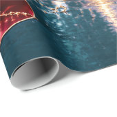 Luxe Gotische Kerst Inpakpapier (Rol Hoek)